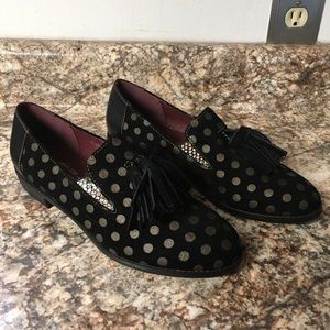 L’artiste Lartiste Spring Step tassel dot dotted black Klasik loafers shoes 40 9